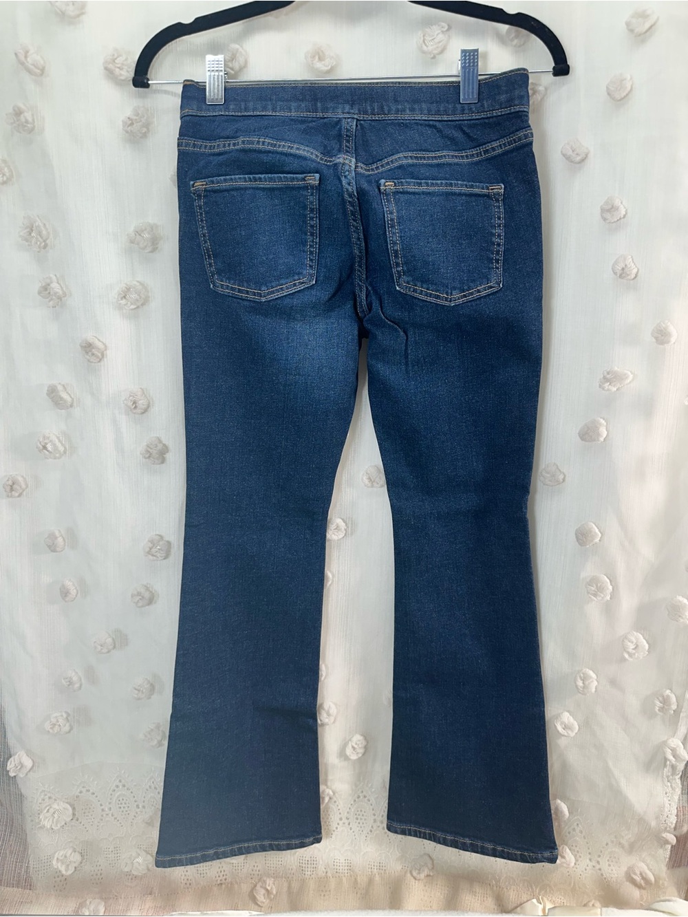 NWT Old Navy Girls’ Dark Blue Boot-Cut Jeans Size Large (10/12) - Picture 4 of 5